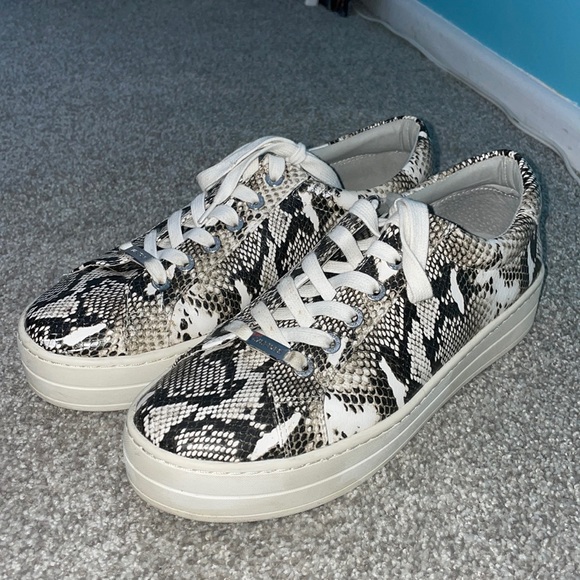 J/Slides Snake-print Sneakers - Picture 1 of 4